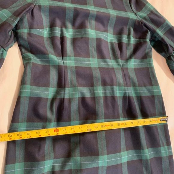 Timeless Talbot's Wool Plaid Dress - Picture 7 of 9